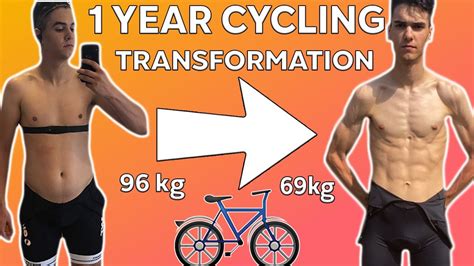 Cycling Body Transformation (Male): 1 Month Exercise Bike .